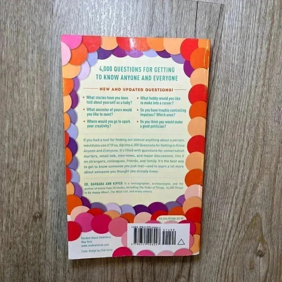 4000 Questions for Getting to Know Anyone and Everyone Book - Picture 2 of 3